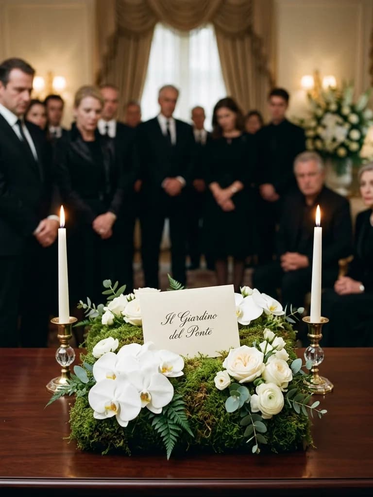 Il Giardino del Ponte, omaggio floreale con consegna al cimitero, con foto di conferma su WhatsApp